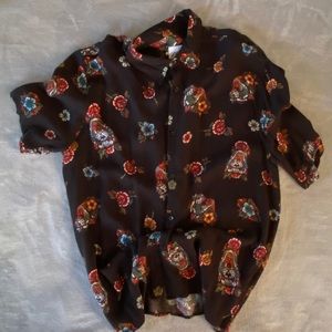 Zara man button down shirt